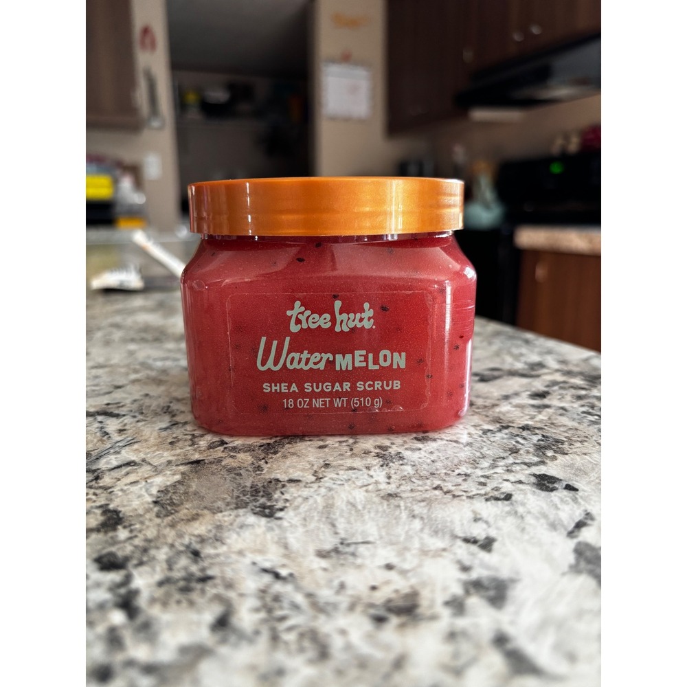 Tree Hut Watermelon Shea Sugar Scrub 18oz Exfoliating Body Scrub New